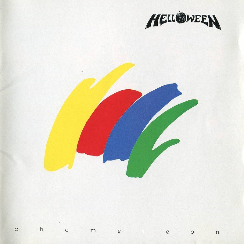 Capa de Chameleon do Helloween