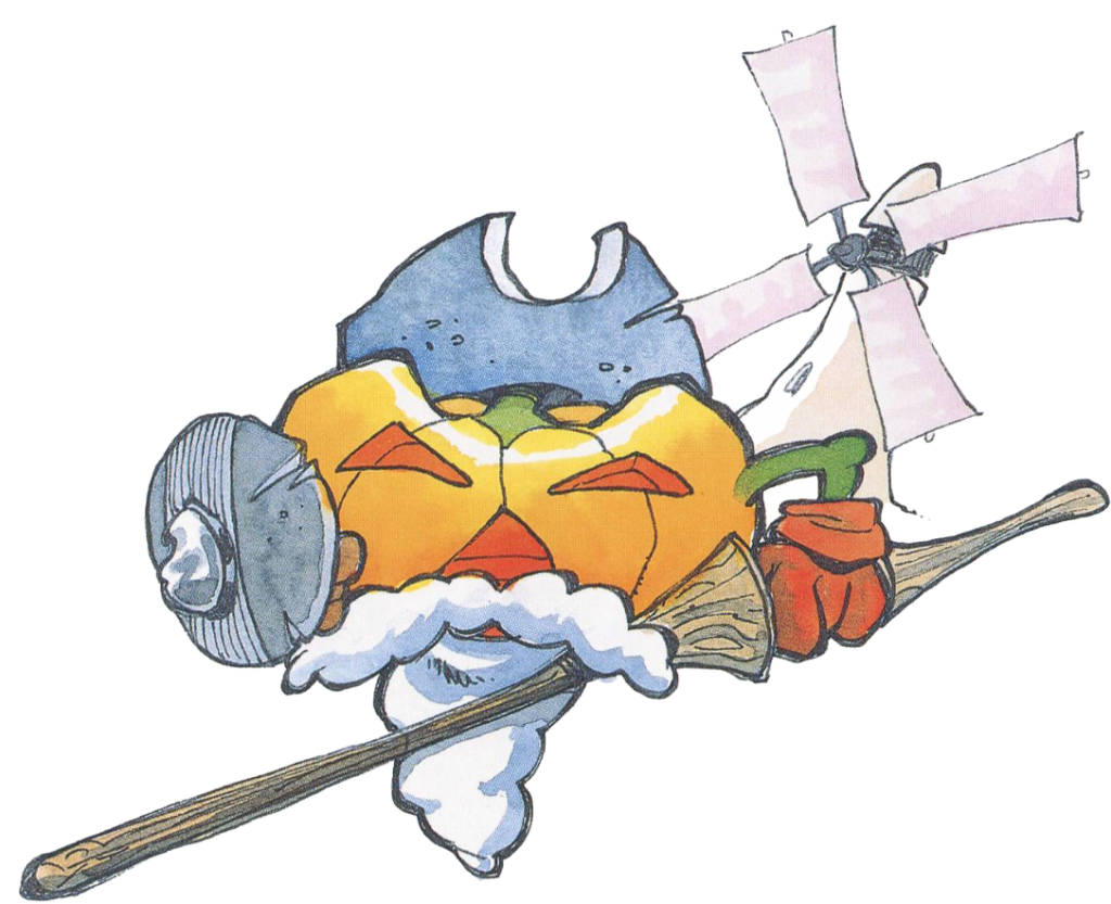 Mascote do Helloween como guerreiro, era Chameleon 1993