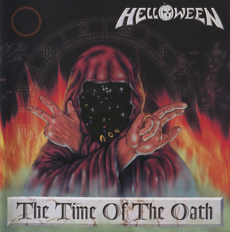 Capa de The Time of the Oath do Helloween